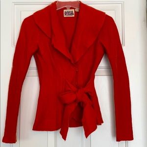 Rust/burnt orange sweater